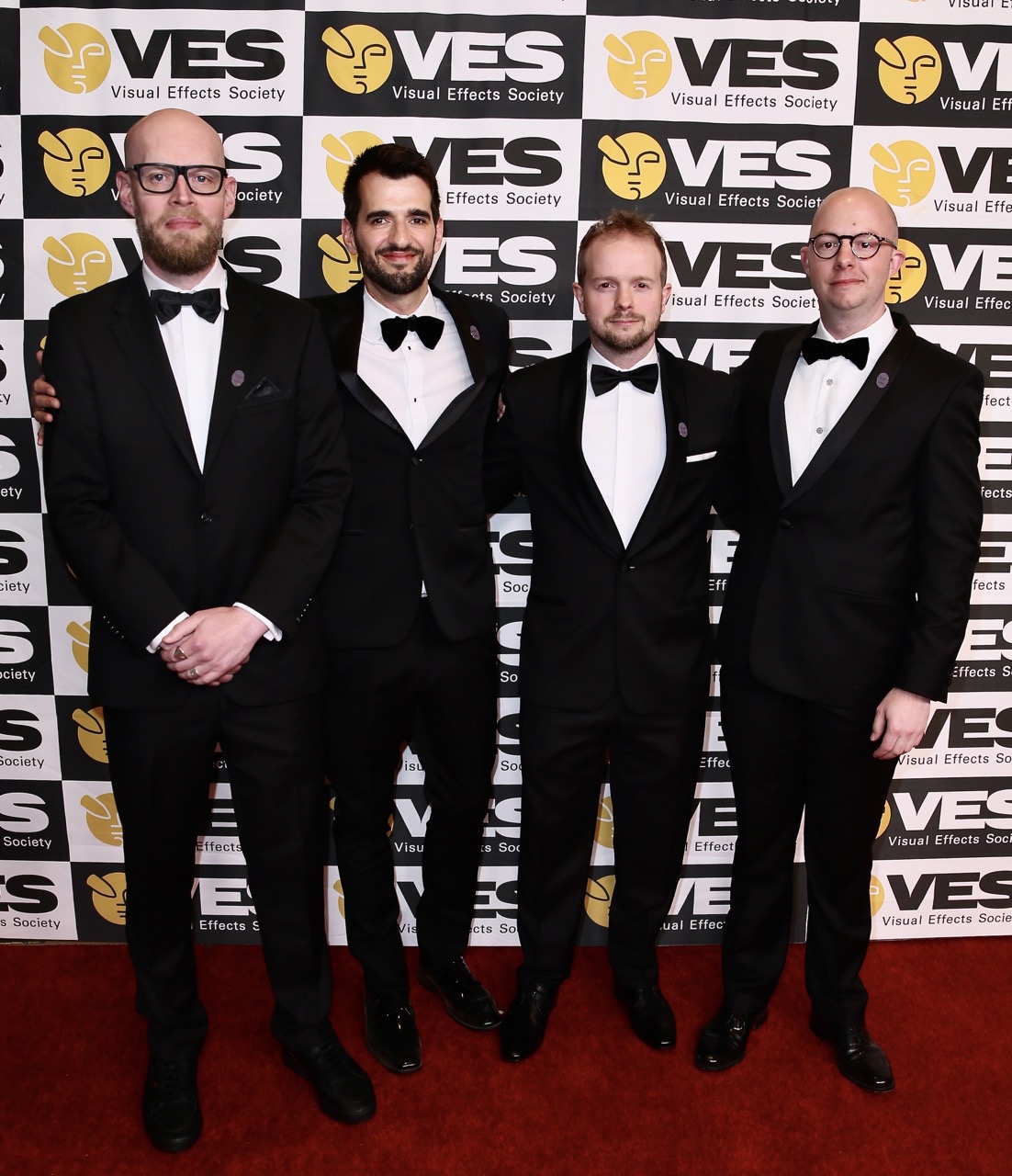 VES Awards press wall