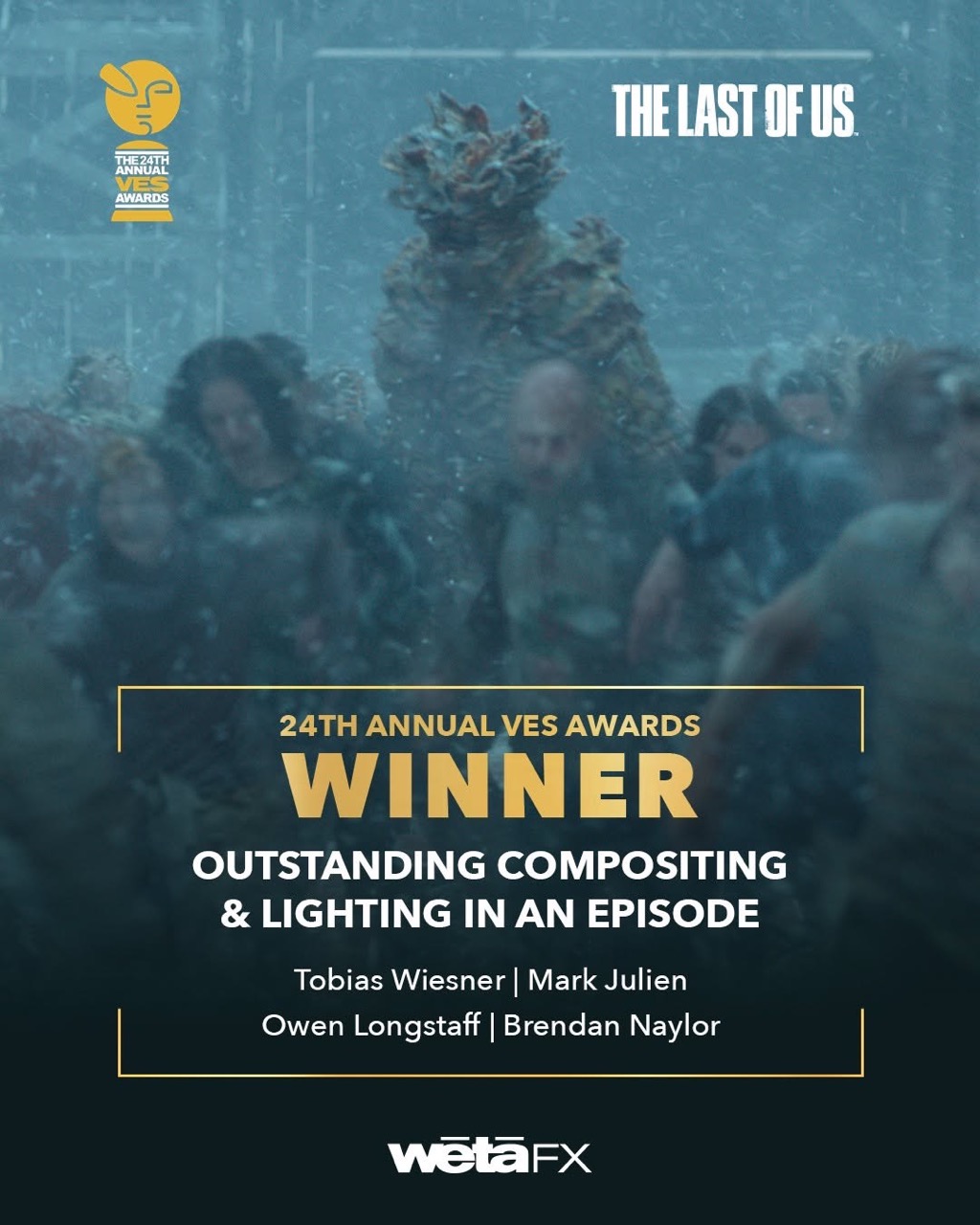 The Last of Us VES win
